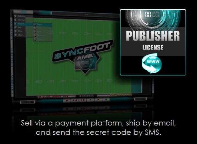 SYNCFOOT AME ver. 2201 Publisher license