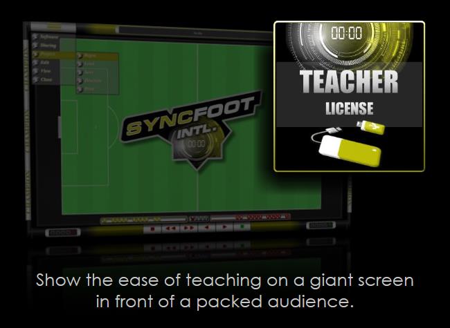 SYNCFOOT INTL ver. 2401   Teacher license